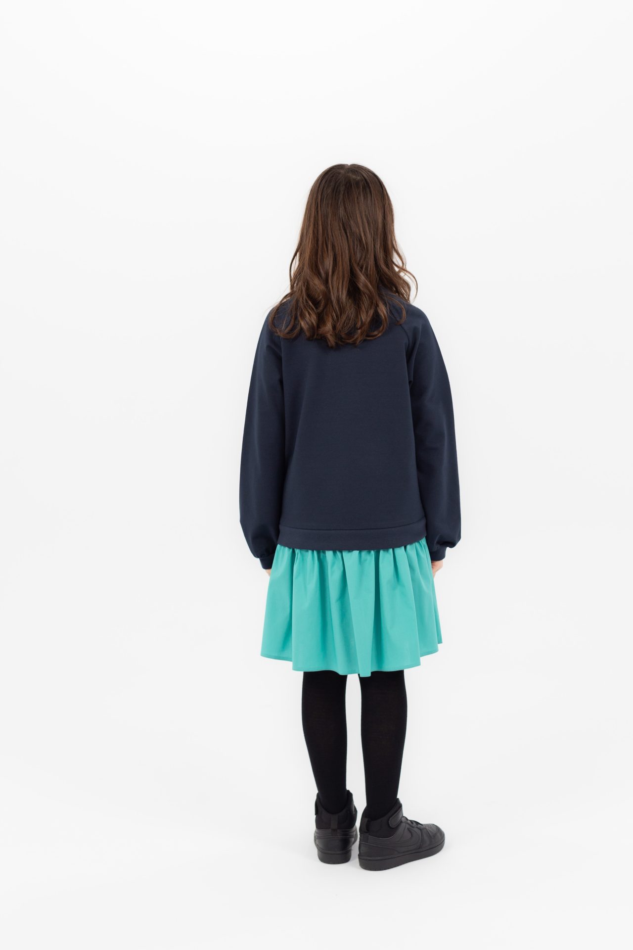 Hanorac care se transformă în rochie - Bluemarin - imagine 4