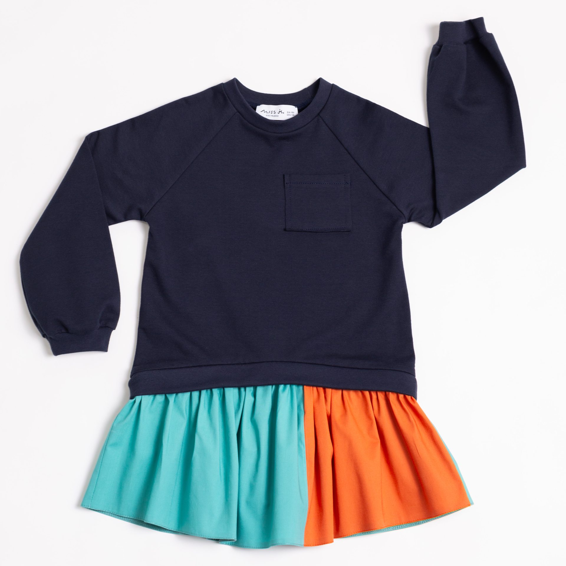 Hanorac care se transformă în rochie - Bluemarin - imagine 7